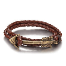 Load image into Gallery viewer, MKENDN Vintage Bronze Arrow Bracelet