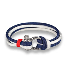 Load image into Gallery viewer, MKENDN Men Navy Style Sport Stainless Bracelet