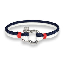 Load image into Gallery viewer, MKENDN Men Navy Style Sport Stainless Bracelet
