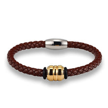 Load image into Gallery viewer, MKENDN Braid Genuine Leather Bracelet