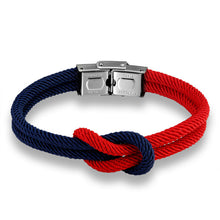 Load image into Gallery viewer, MKENDN Macaron Leather Stainless Steel Bracelet