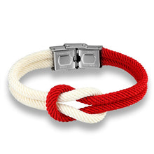 Load image into Gallery viewer, MKENDN Macaron Leather Stainless Steel Bracelet