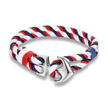 Load image into Gallery viewer, MKENDN Men Anchor Bracelet