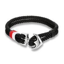 Load image into Gallery viewer, MKENDN Men Anchor Bracelet