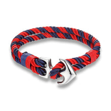 Load image into Gallery viewer, MKENDN Men Anchor Bracelet