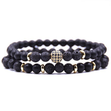 Load image into Gallery viewer, MKENDN 2Pcs/Set Brand Pave CZ Bracelet