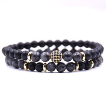 Load image into Gallery viewer, MKENDN 2Pcs/Set Brand Pave CZ Bracelet