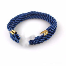 Load image into Gallery viewer, MKENDN Nautical Survival Rope Bracelet