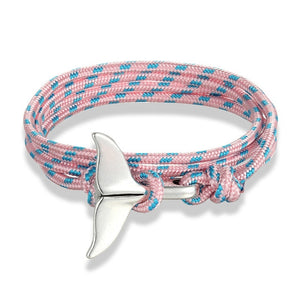 MKENDN Women Whale Tail Bracelet